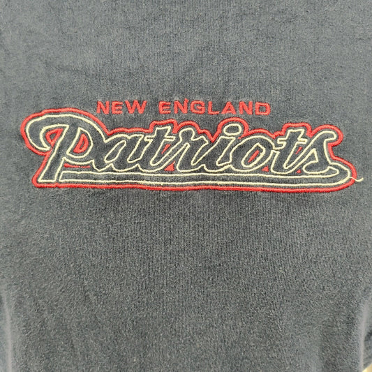 Y2K 2006 NFL VF Imagewear New England Patriots Striped and Embroidered Shirt (L)