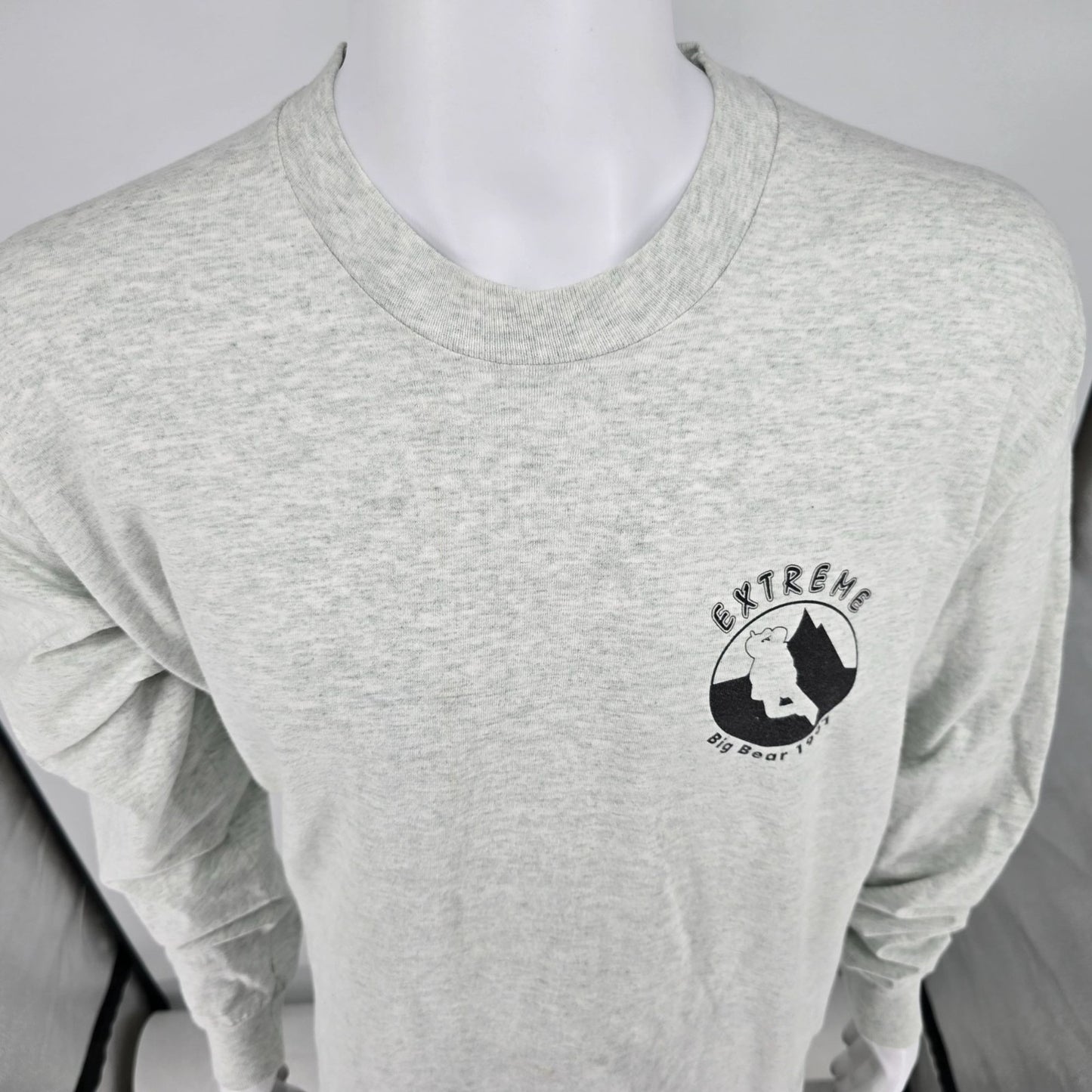 Vintage 1997 BVD Extreme Big Bear Snowboarding Long Sleeve T-Shirt (2XL/3XL)