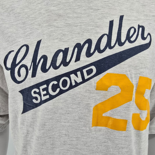Vintage 1990s Hanes Beefy-T Chandler Second 25 Single Stitch Team T-Shirt (XXL)