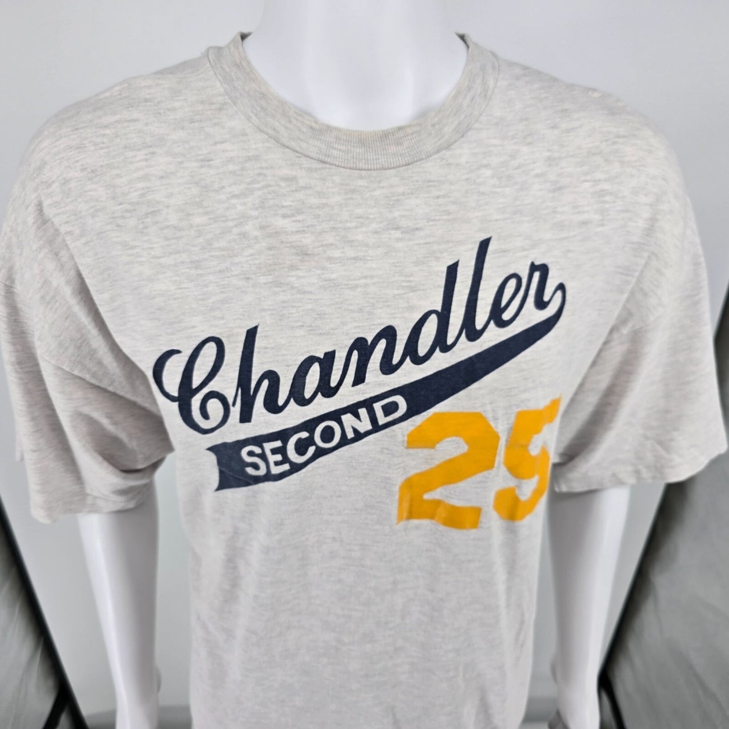 Vintage 1990s Hanes Beefy-T Chandler Second 25 Single Stitch Team T-Shirt (XXL)