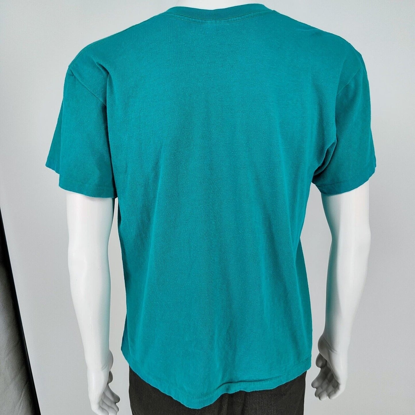 Vintage 1980s Pepsi Apparel America "All American Made" Raised Print T-Shirt (L)