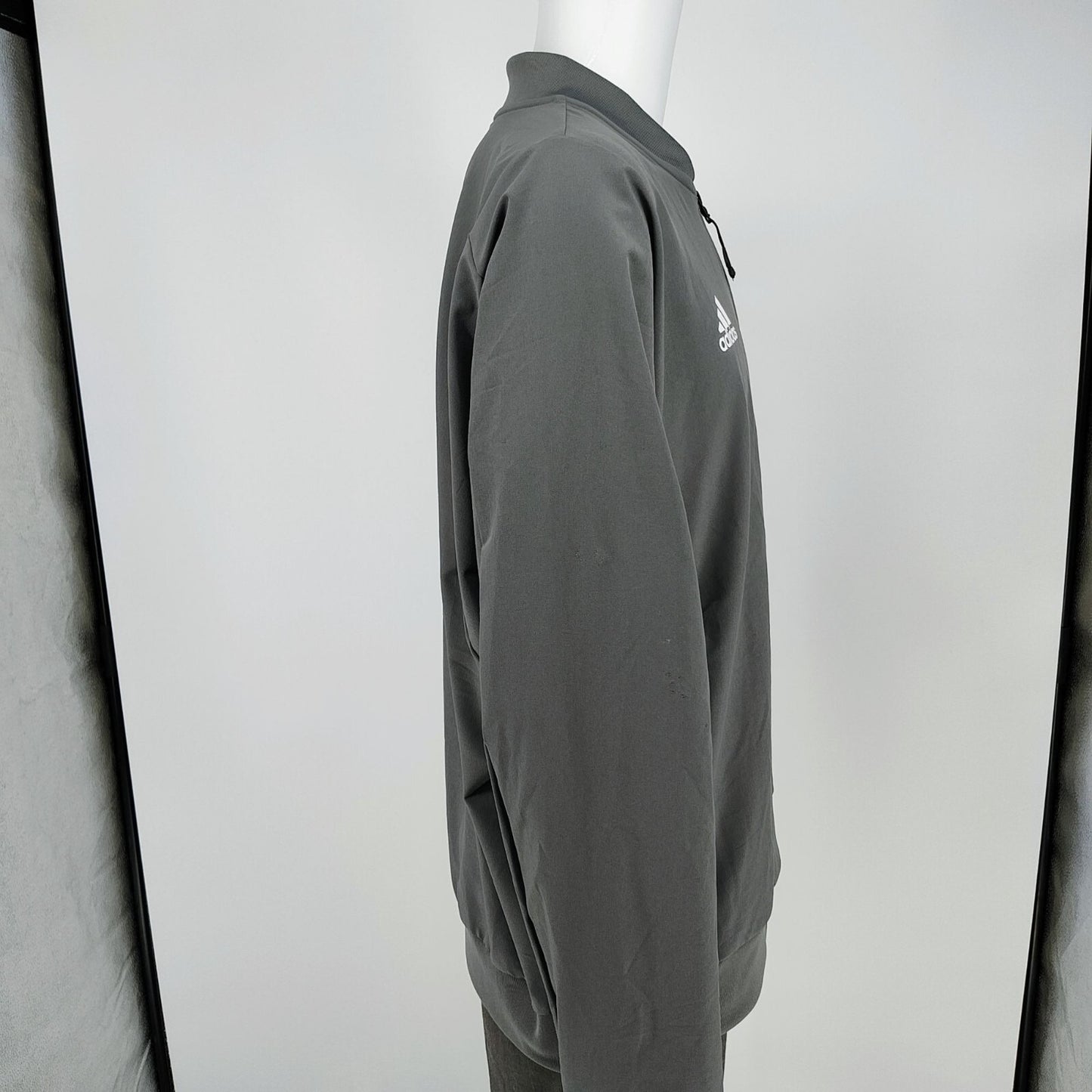 NWD Adidas "McCarty Family Farms" Men’s Sideline 21 Woven Bomber Jacket (Large)