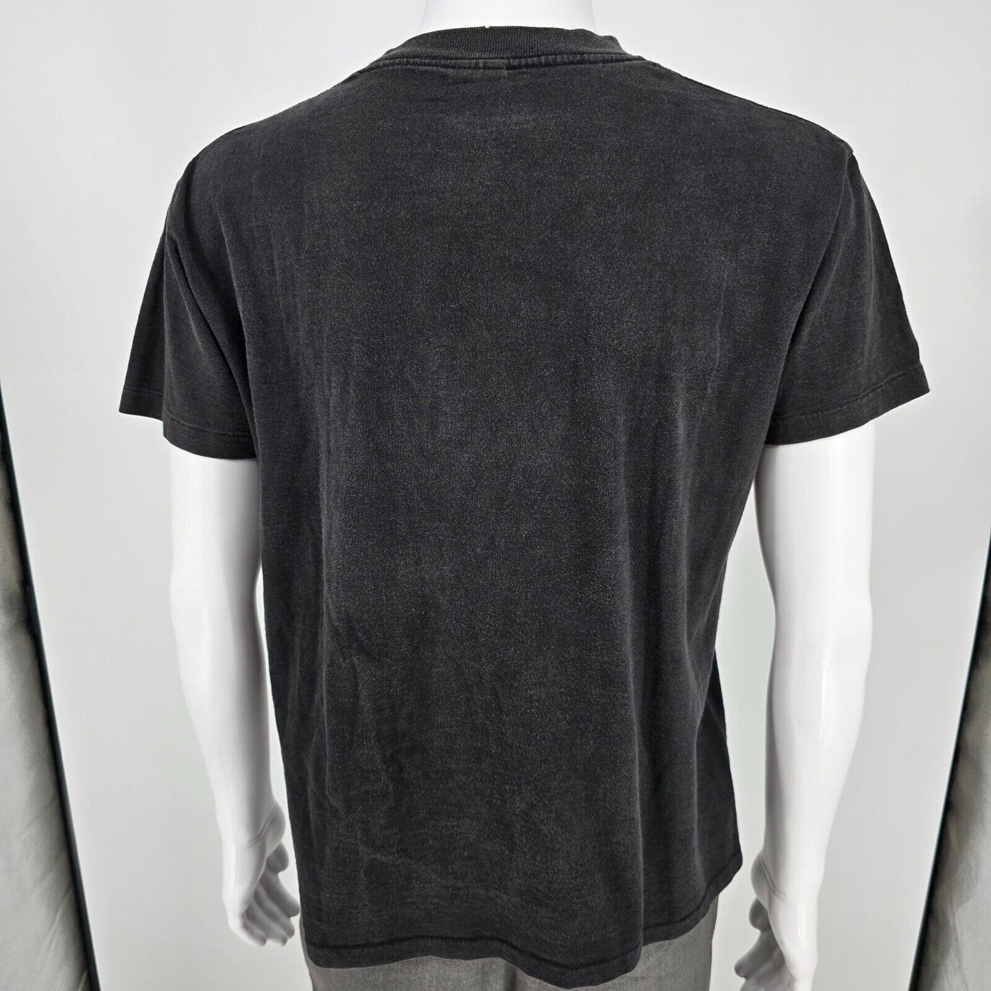 Vintage 1990s Distressed Duck, NC Single Stitch Art Deco Graphic T-Shirt (M/L)