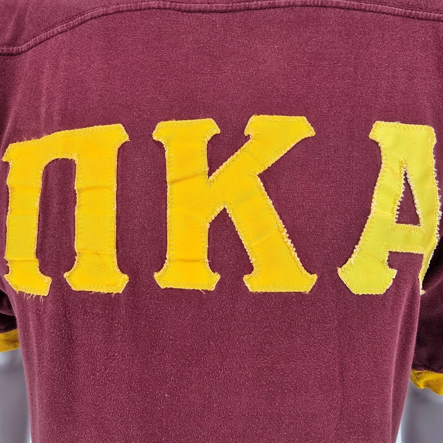 Vintage 1970s Russell Athletic ΠΚΑ Pi Kappa Alpha Fraternity Jersey T-Shirt (S)