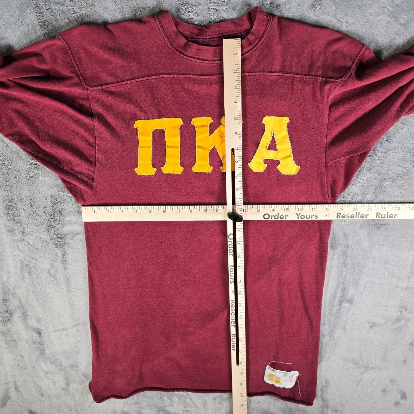 Vintage 1970s Russell Athletic ΠΚΑ Pi Kappa Alpha Fraternity Jersey T-Shirt (S)