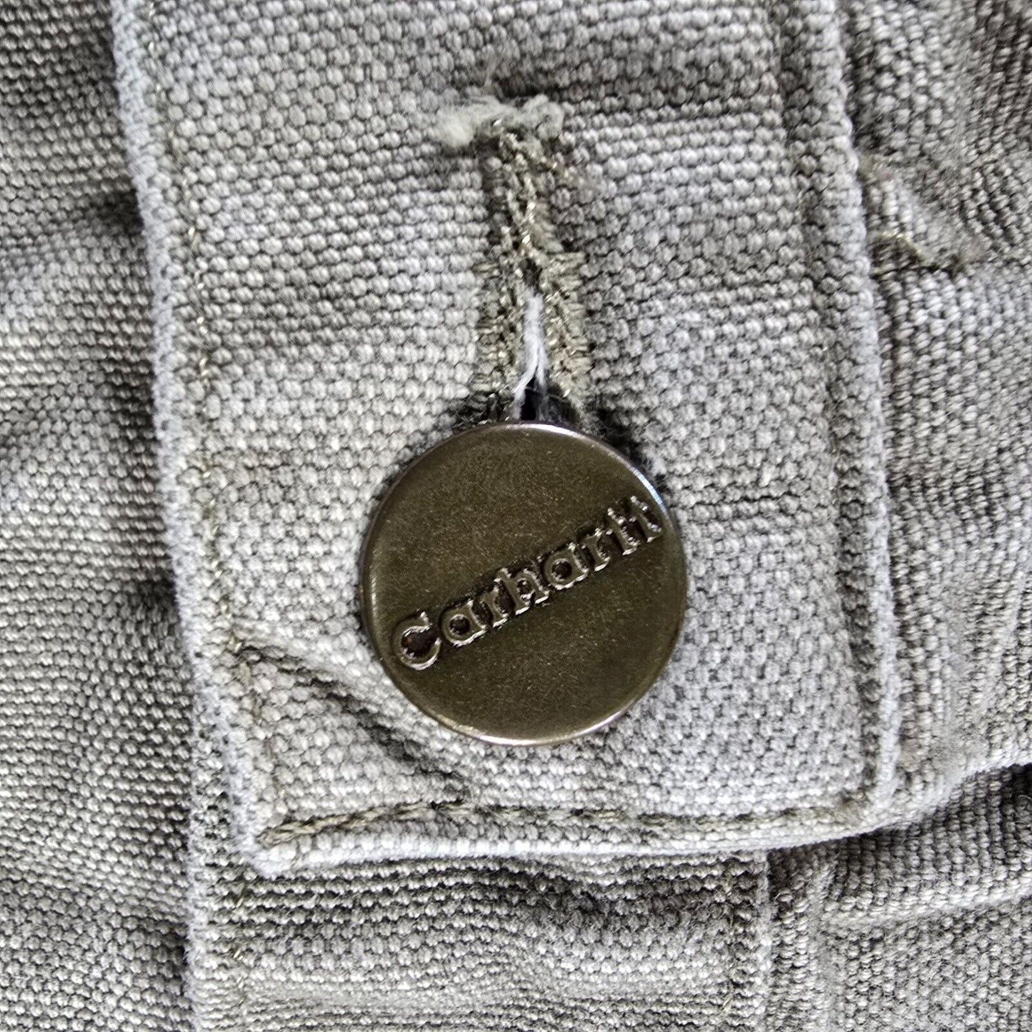 Vintage Y2K Carhartt B11 Men's Loose Fit Washed Duck Utility Work Pants (33x31)