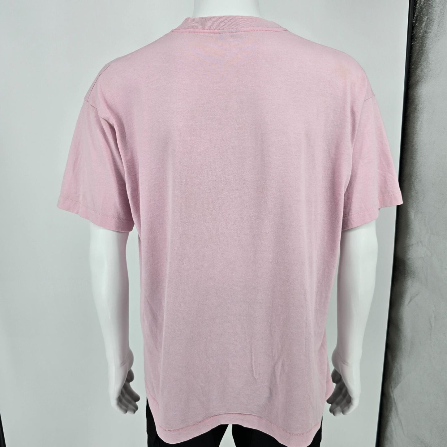 Vintage 1990s Expressions Unlimited Hot Air Balloon Sunset Pink T-Shirt (XL)