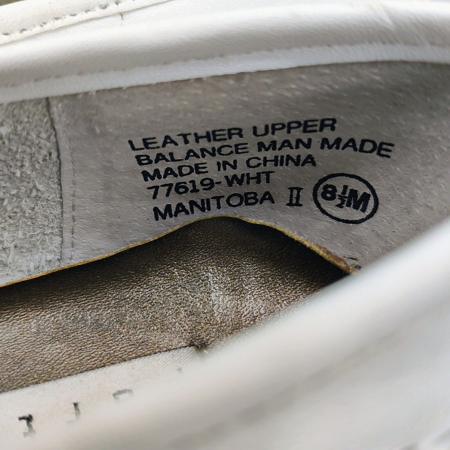 Vintage Ellemenno/Partners "Manitoba II" White Leather Slip-on Loafers (8.5M)