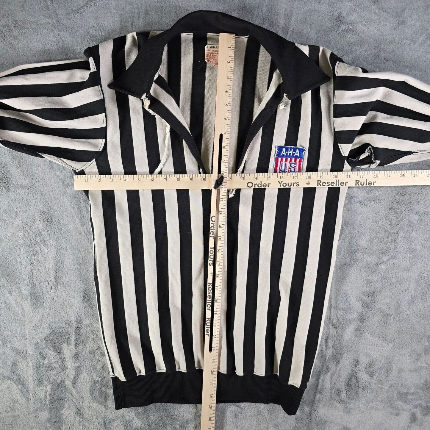 Vintage 1960s Amateur Hockey Associate of the United States Referee Jersey (M)