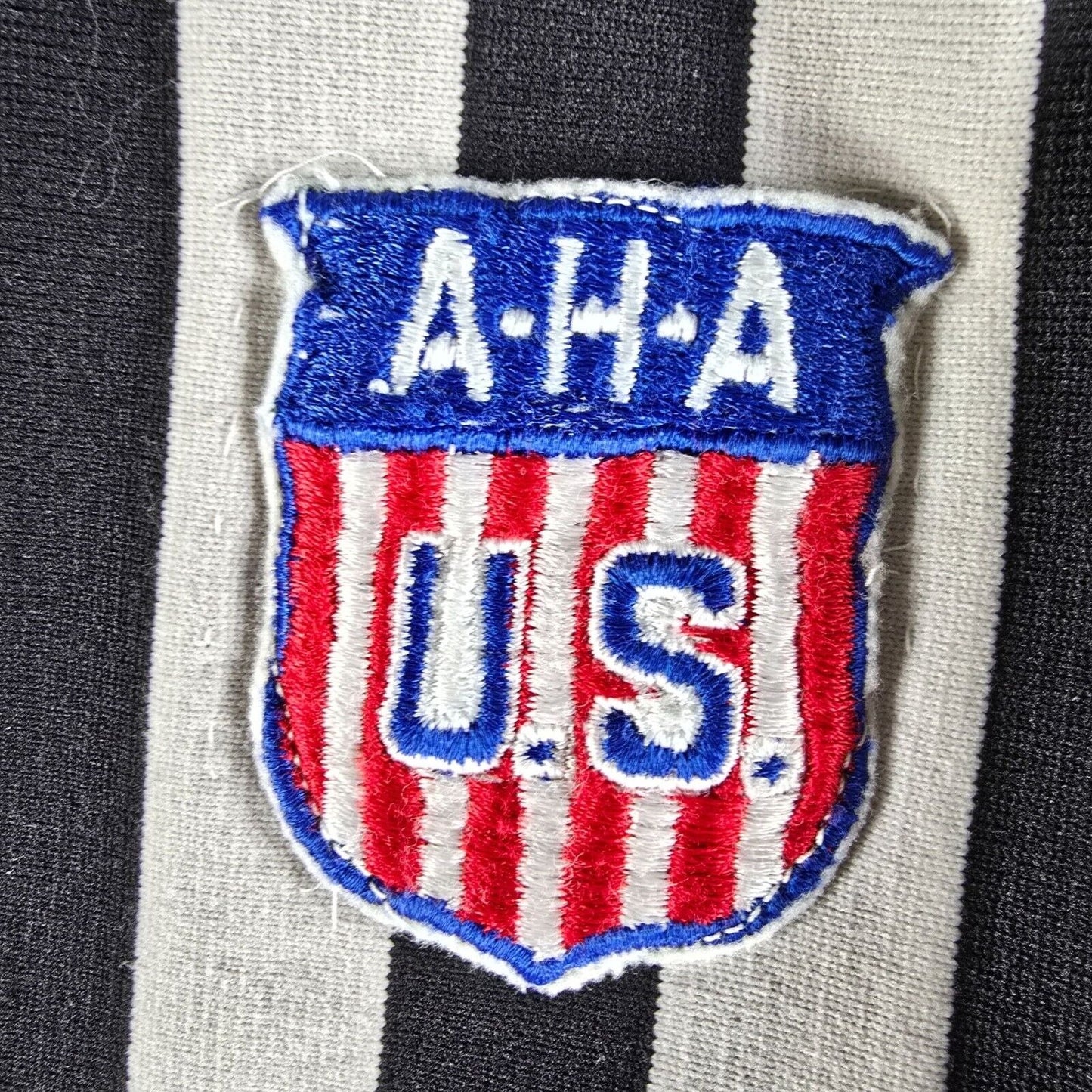 Vintage 1960s Amateur Hockey Associate of the United States Referee Jersey (M)