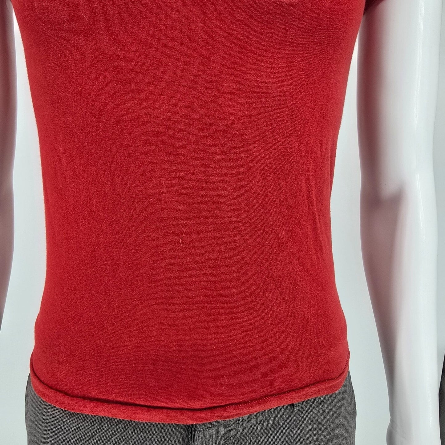 Vintage 1980s Red Roof Inns "Sleep Cheap!" Single-Stitch Promo T-Shirt (2XS)