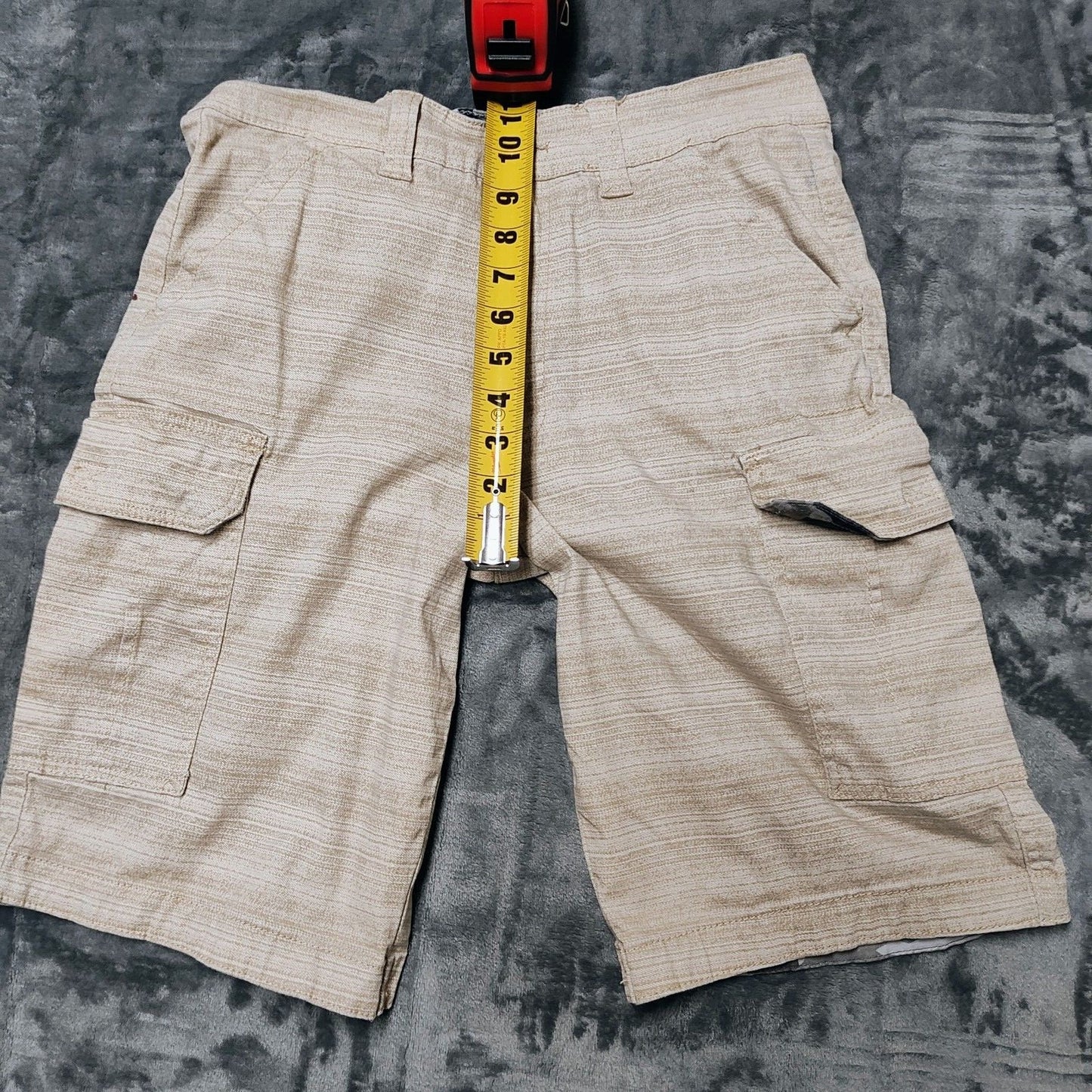 Company 81 Elastic Waist Mens 11" Inseam Cargo Shorts (Size 29) *FLAWS*