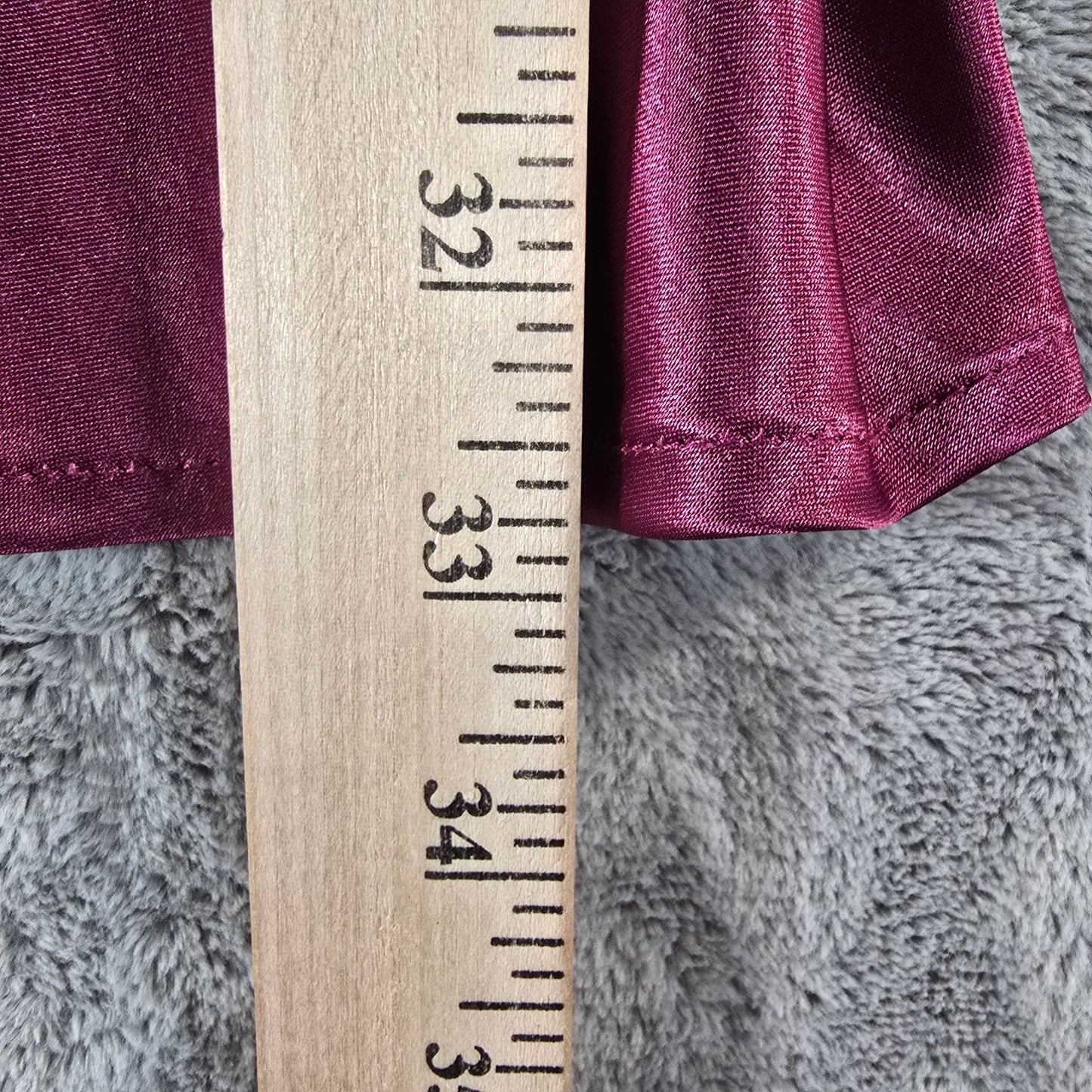 Vintage 1990s/Y2K 5-7-9 Burgundy Satin Party Dress w/ Chiffon Wrap (Junior's XS)