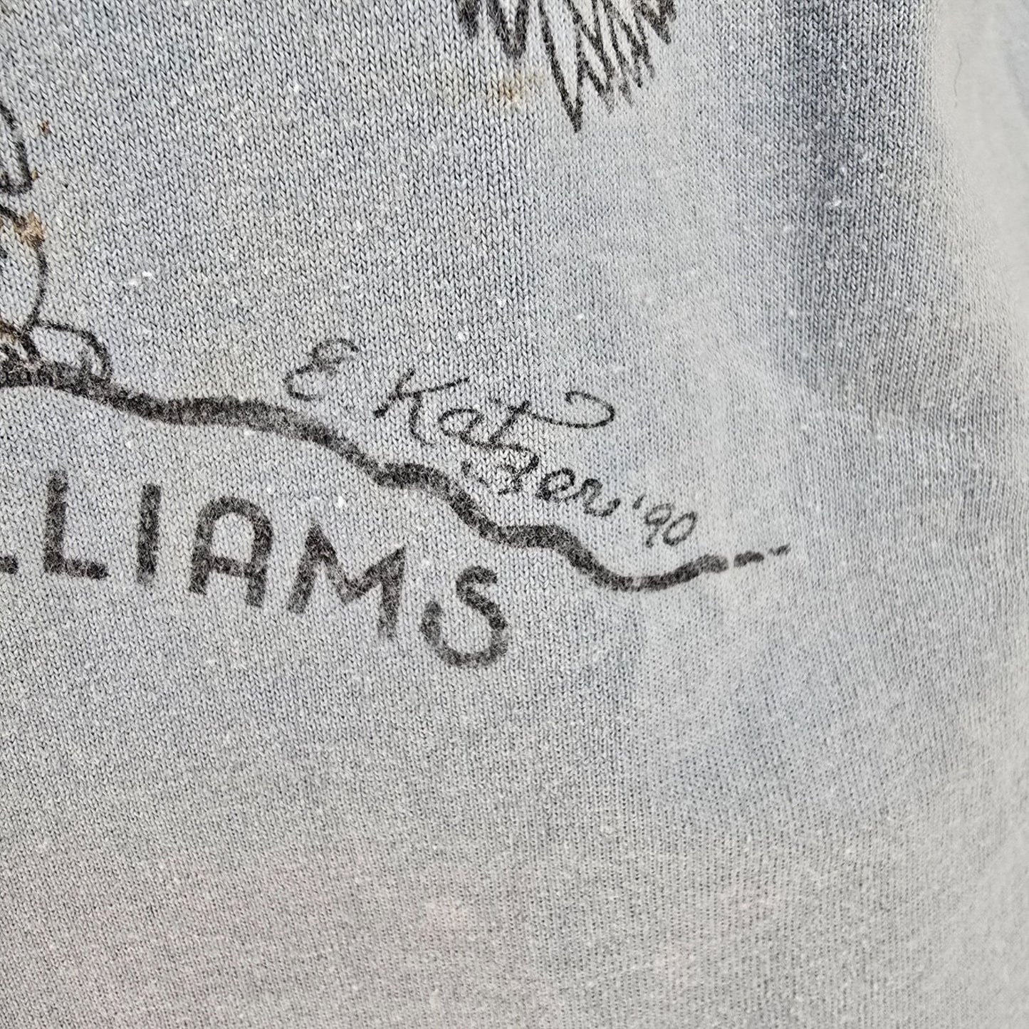 Distressed Vintage 1990 Morris Williams August Family Reunion T-Shirt (L/XL)