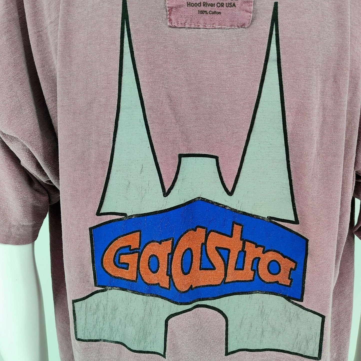 Vintage Single Stitch Ritz Gaastra Hood River, Oregon USA Graphic T-Shirt (XL)