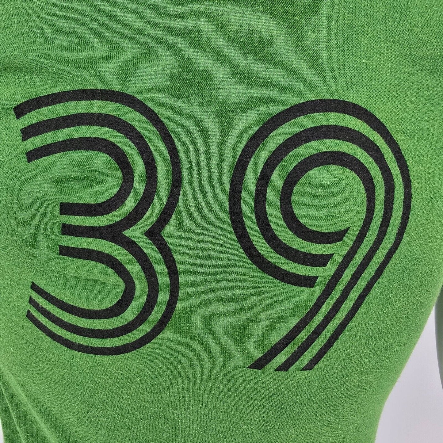 Vintage 1980s Soffe Shirts Strongville Soccer Jersey #39 Ringer Tee T-Shirt (XS)