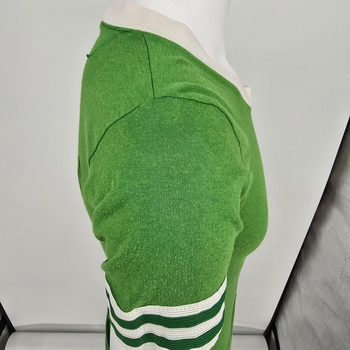 Vintage 1980s Soffe Shirts Strongville Soccer Jersey #39 Ringer Tee T-Shirt (XS)