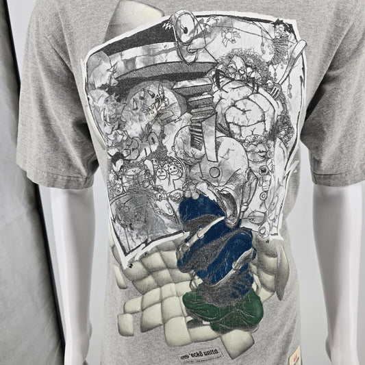 Vintage Y2K Streetwear Ecko Unltd. Large Print Graffiti Graphic T-Shirt (L)