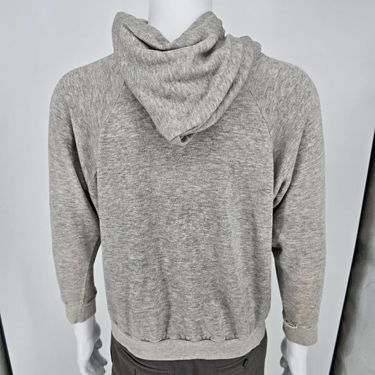 Vintage Distressed Early 1980s Cabot Knitting Mills Boston Red Sox Hoodie (M)