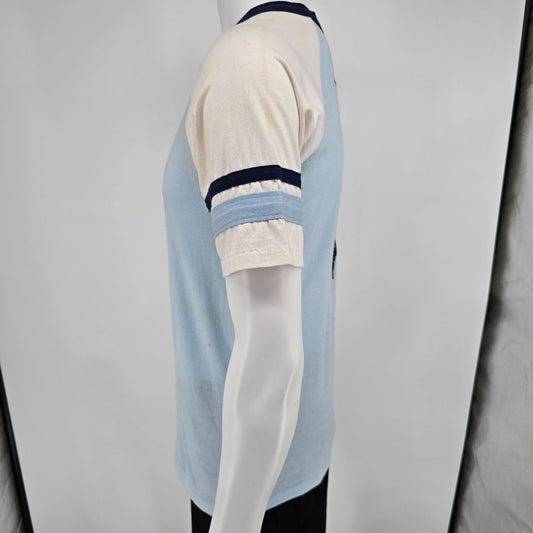 Vintage 1980s Browns Electronics/ Finley Moving Middleton, OH Jersey T-Shirt (M)