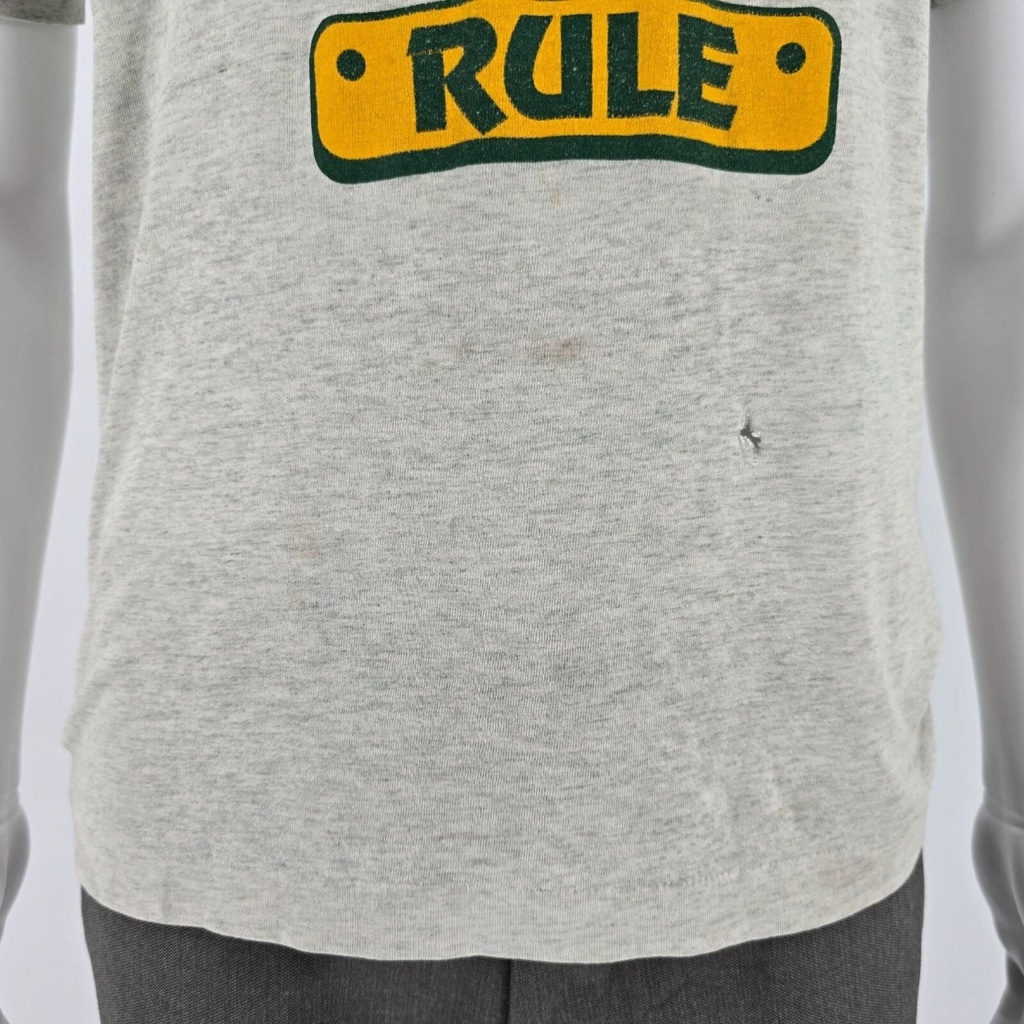 Vintage 1990s North Dakota State University Bison Buddies Basketball T-Shirt (M)