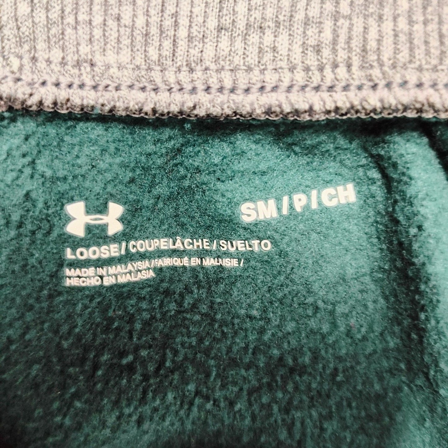 Under Armour Men's Playbook Fleece Joggers Midnight Green (Small)