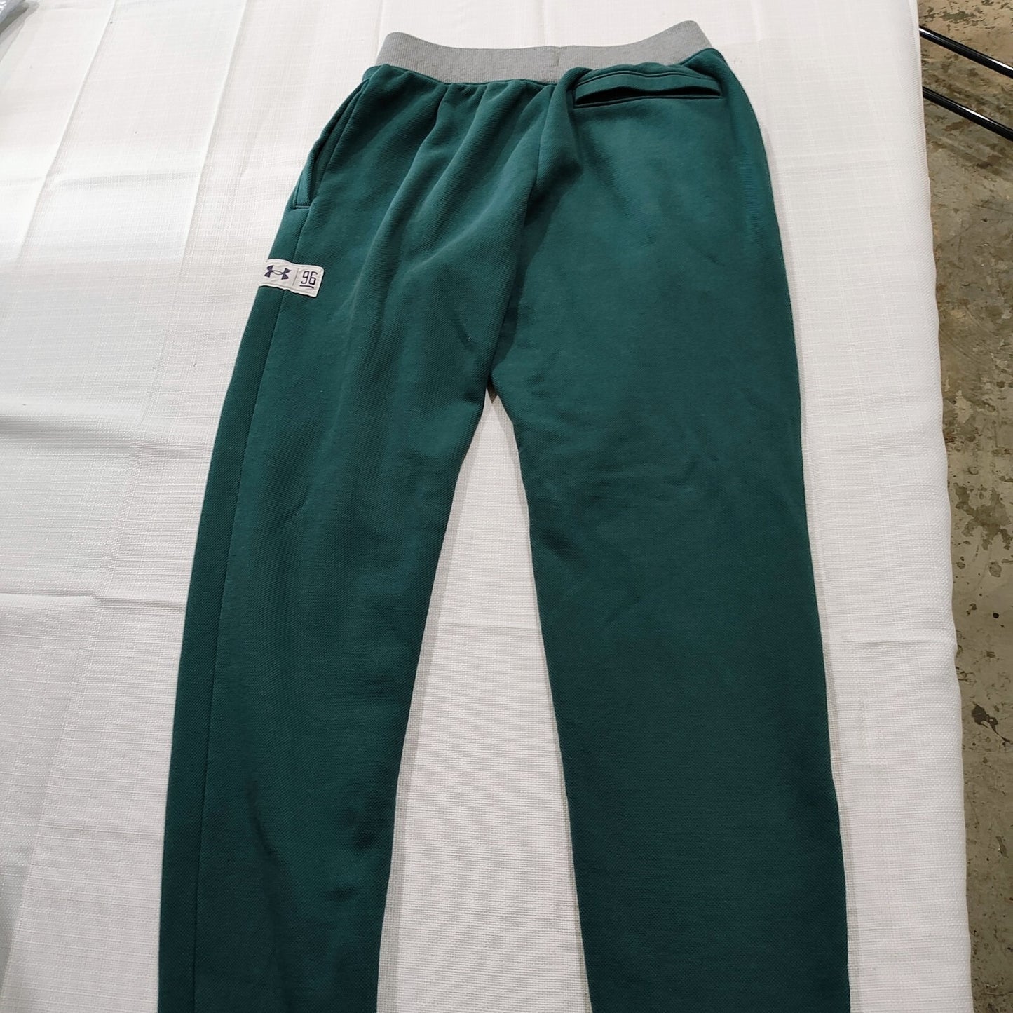 Under Armour Men's Playbook Fleece Joggers Midnight Green (Small)