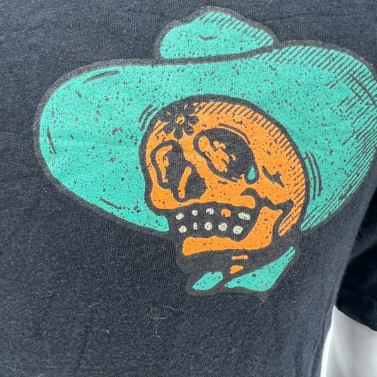 Deep Ellum Apparel "Even the Toughest Cowboys Cry" Graphic T-Shirt Black (XL)