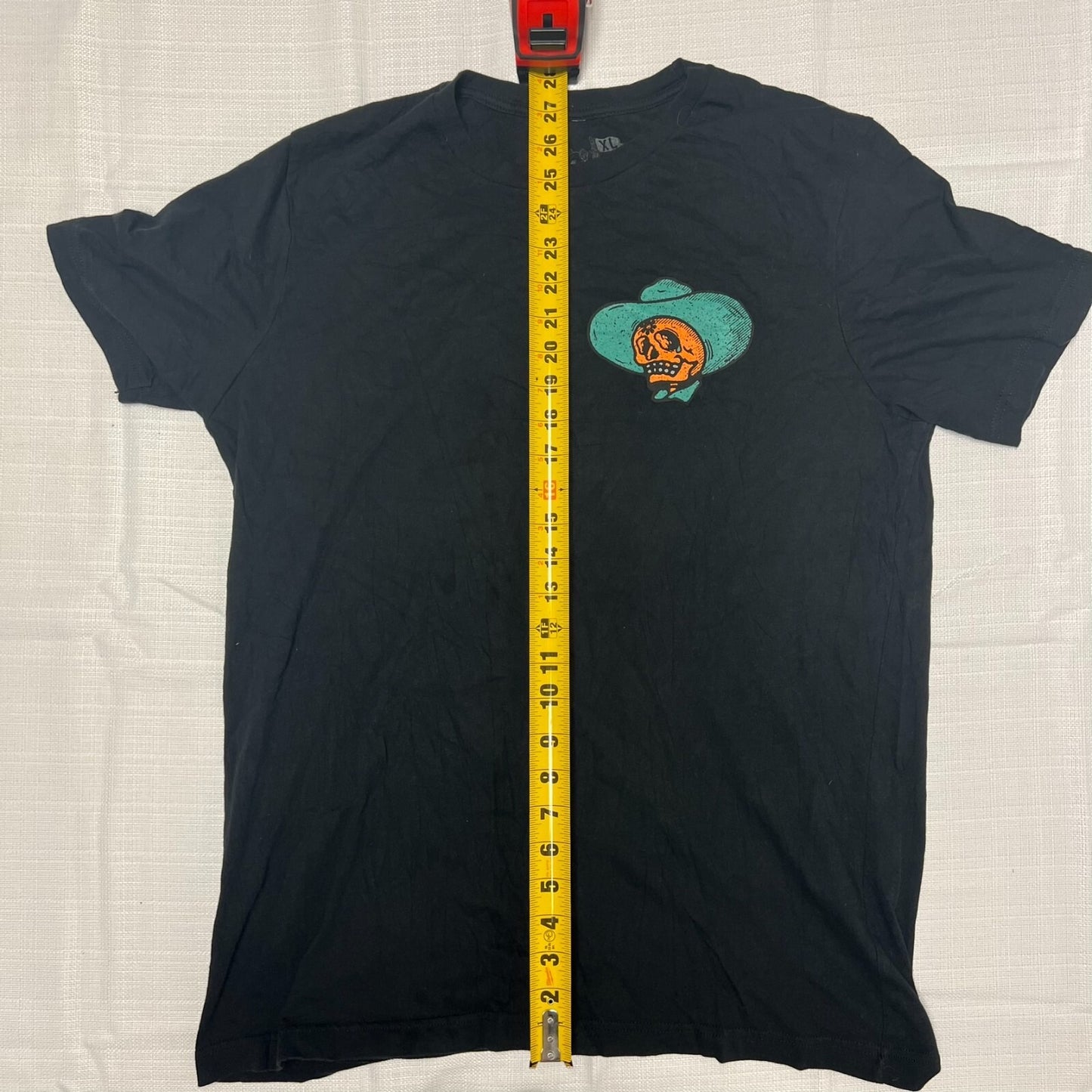 Deep Ellum Apparel "Even the Toughest Cowboys Cry" Graphic T-Shirt Black (XL)