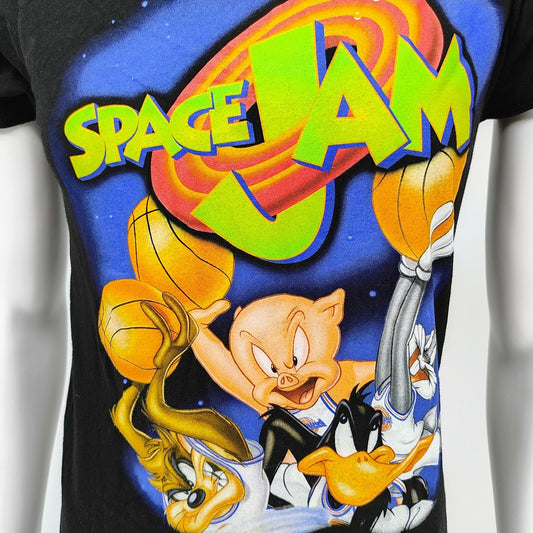 Space Jam Tune Squad Looney Tunes Graphic T-Shirt (Small)- *FLAW*