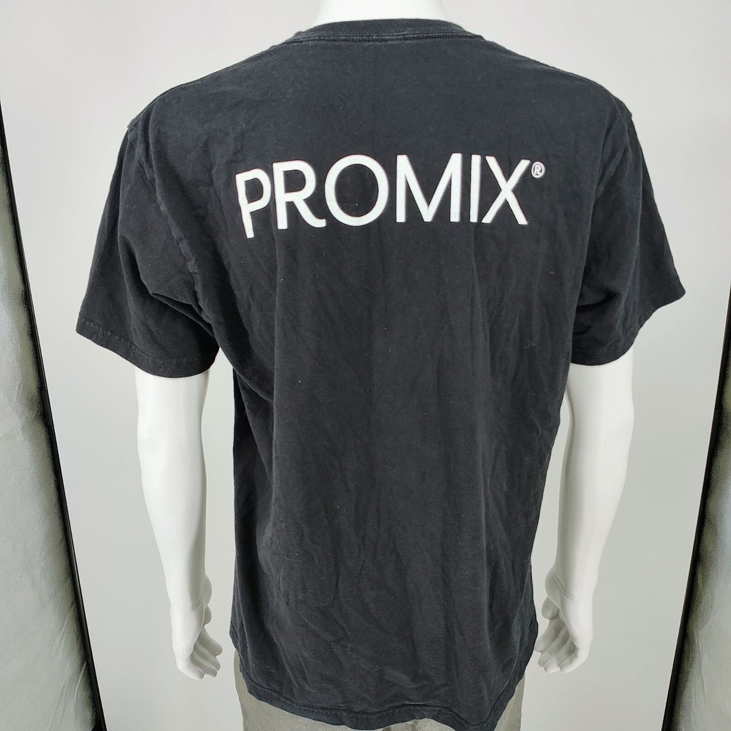 Promix Flow State 1986 Lamborghini Countach Black Graphic T-Shirt (Large)