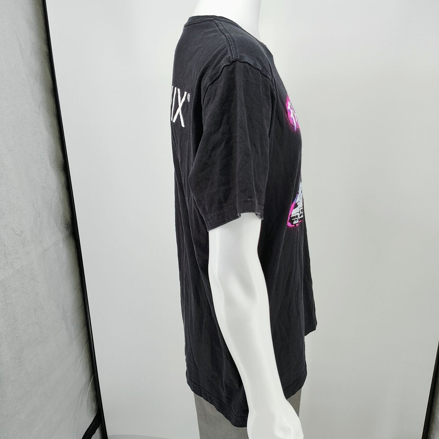 Promix Flow State 1986 Lamborghini Countach Black Graphic T-Shirt (Large)