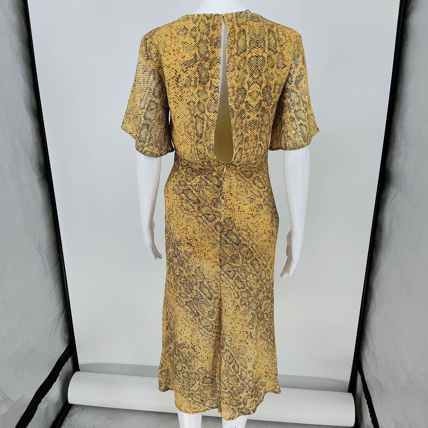 NWT Third Form Women's Yellow Animal Instincts Bias T-Shirt Dress (Size 2)