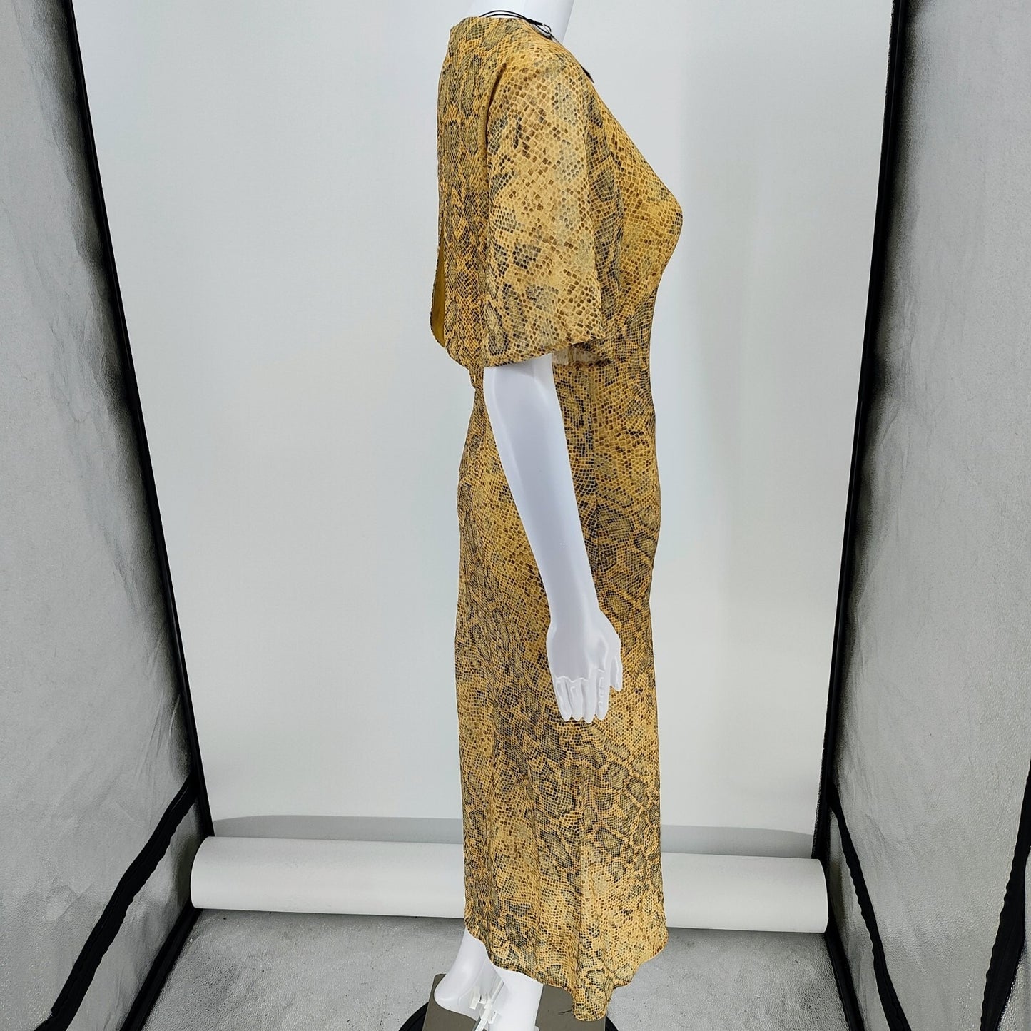 NWT Third Form Women's Yellow Animal Instincts Bias T-Shirt Dress (Size 2)
