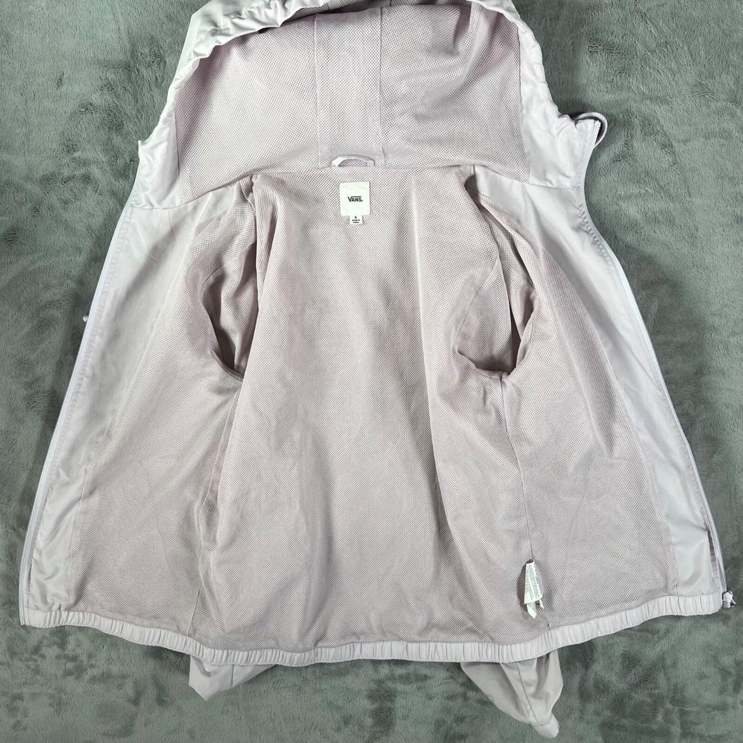 Vans Women's The Kastle II Lilac Hooded Windbreaker Jacket (S) *Fair Cond.