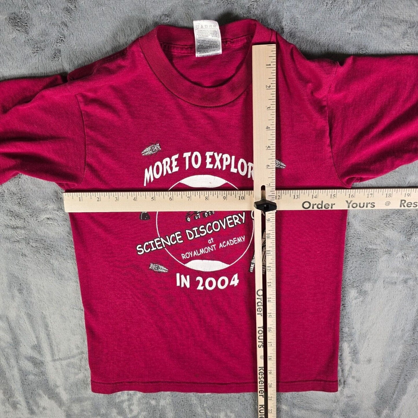 Vintage 2004 Science Discovery Camp at Royalmont Academy T-Shirt (Youth M 10/12)
