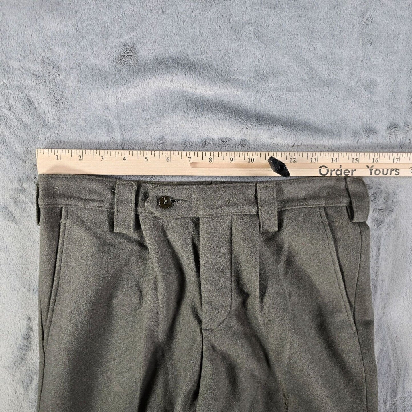 Vintage 1977 NWT/NWD East German Army NVA Military Dress Trousers (sk 44 30x28)