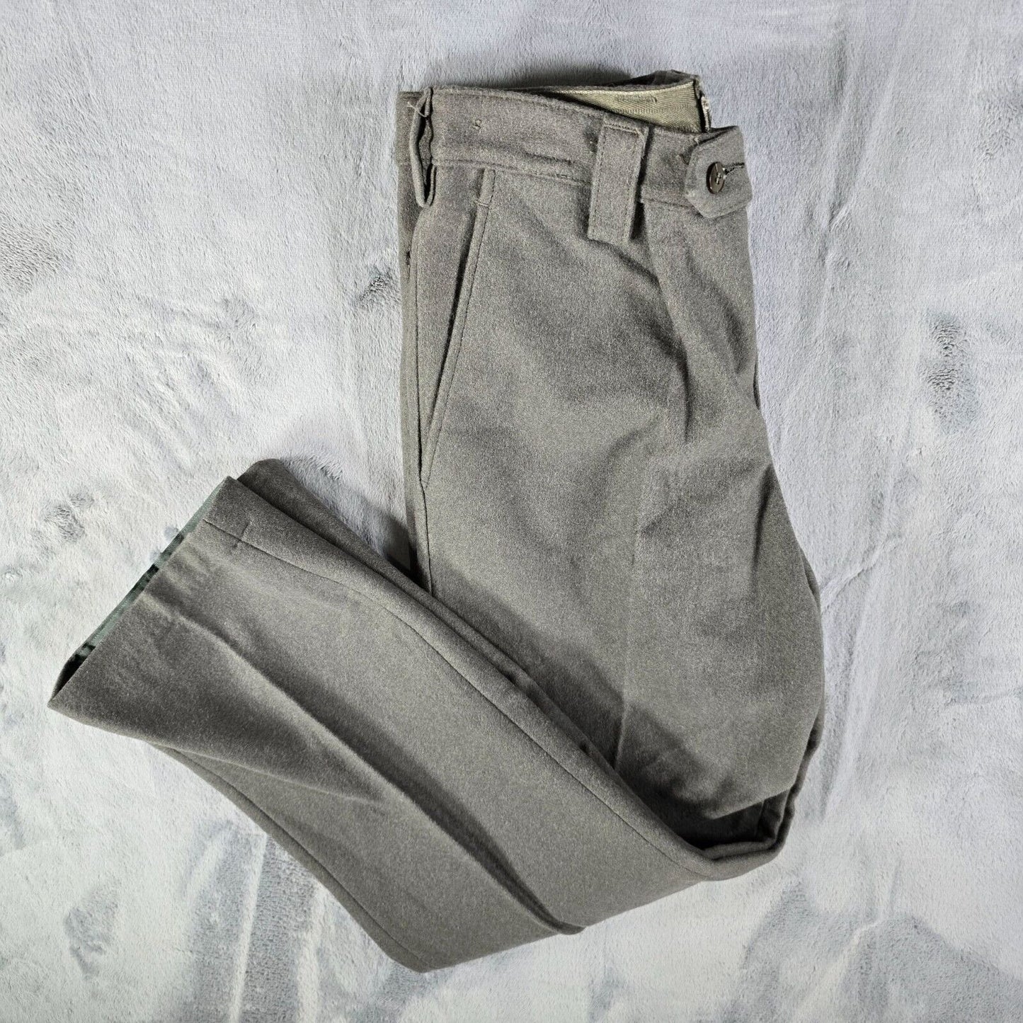 Vintage 1977 NWT/NWD East German Army NVA Military Dress Trousers (sk 44 30x28)