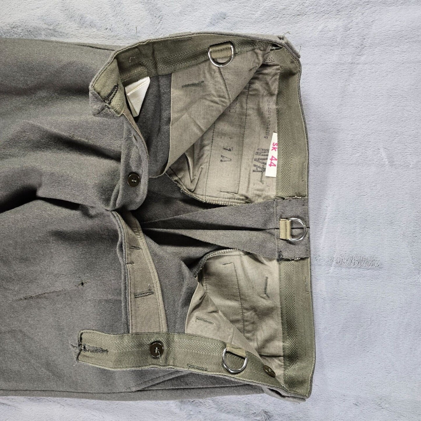 Vintage 1977 NWT/NWD East German Army NVA Military Dress Trousers (sk 44 30x28)