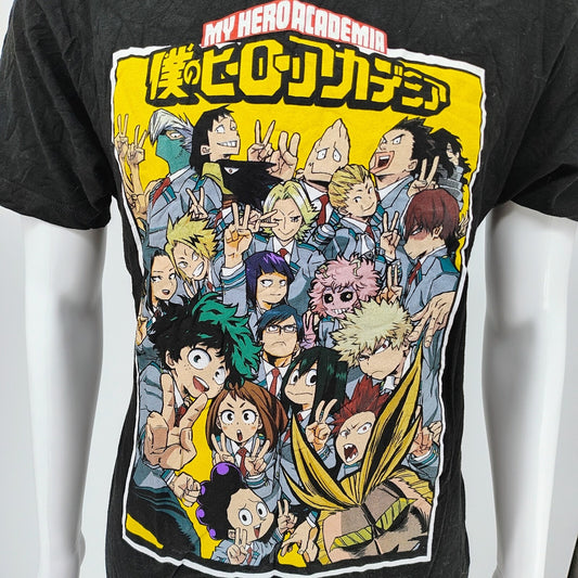 My Hero Academia Classroom Graphic Anime T-Shirt (Large)
