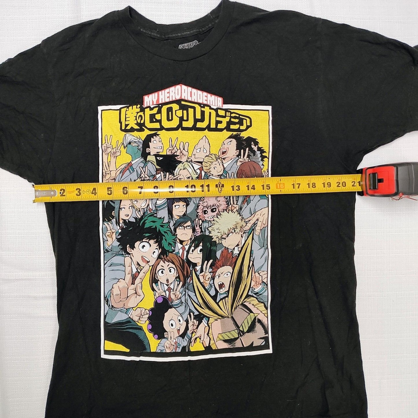 My Hero Academia Classroom Graphic Anime T-Shirt (Large)