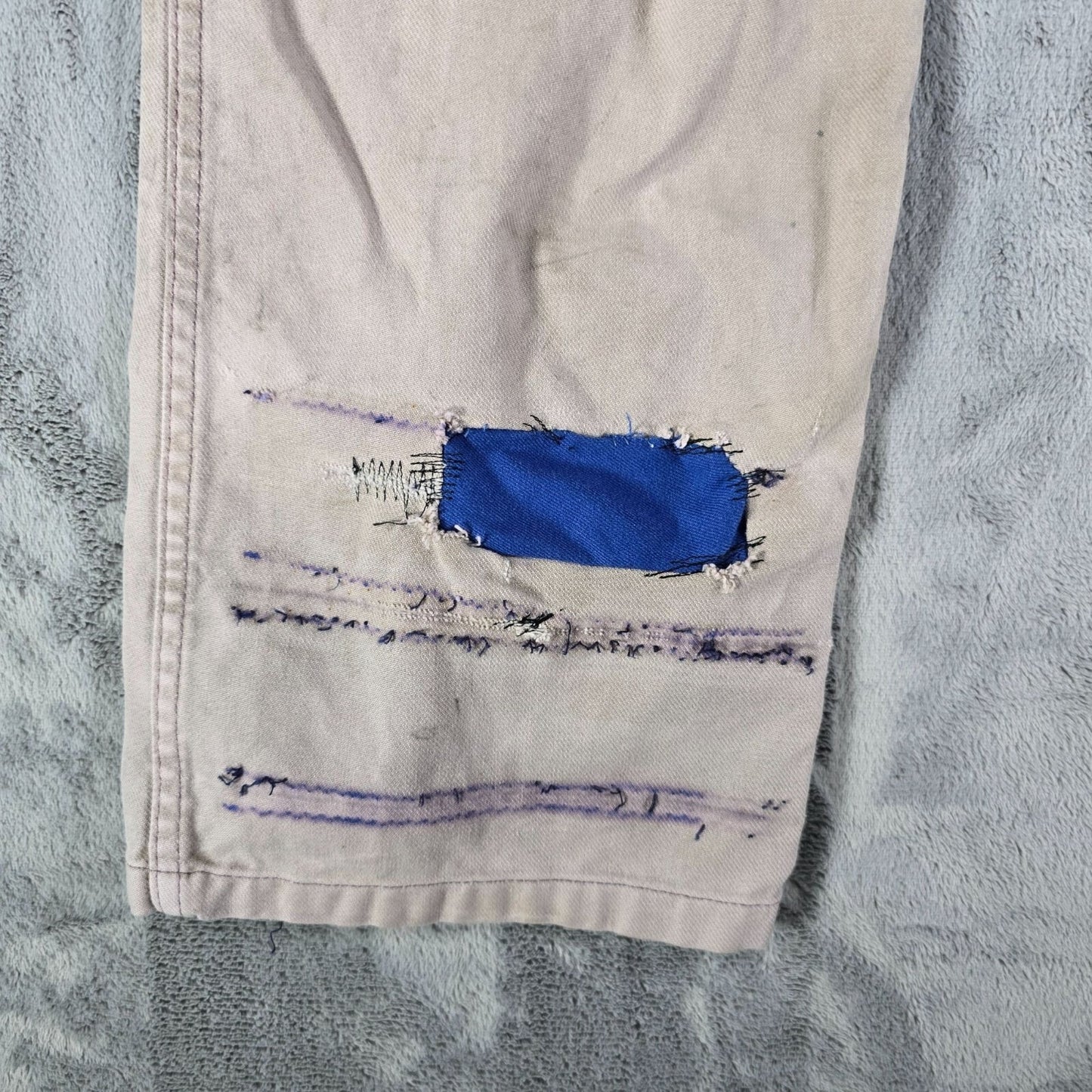 Thrashed Muzelle Dulac Hasson New Pilote European Utility Cargo Pants (32x30)