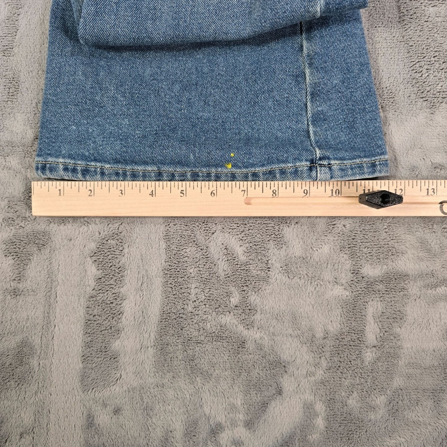 Lee 2010s Womens Thrashed Flare Leg Paint Speck Stretch Denim Jeans (24x31)