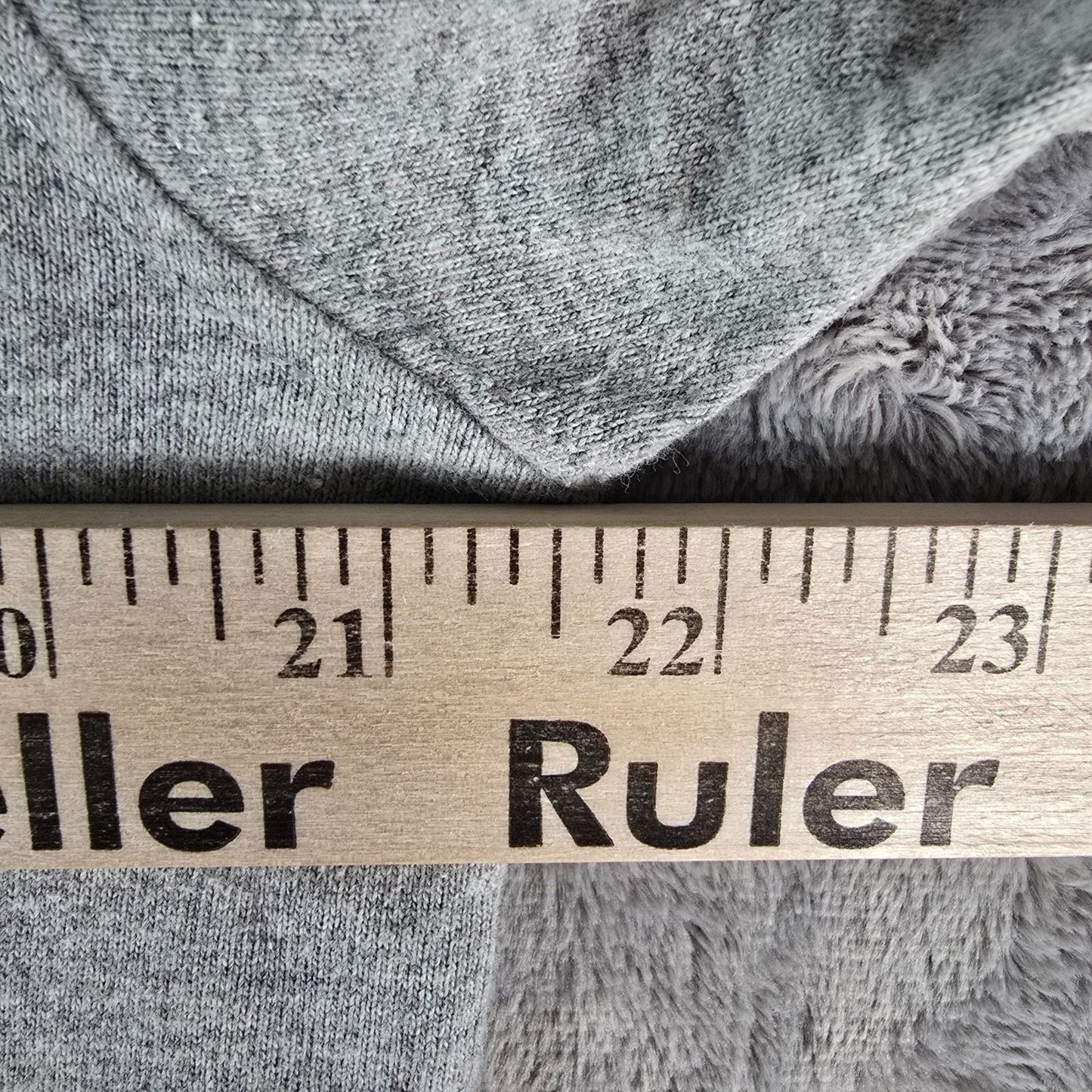 2020 Champion Photo-Real Jocktag Heritage Tee Oxford Gray T-Shirt (L) *Flaws