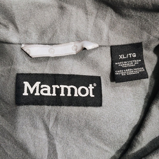 Marmot Kids 2009 Unisex Blue & Gray Lightweight Polyester Rain Jacket XL