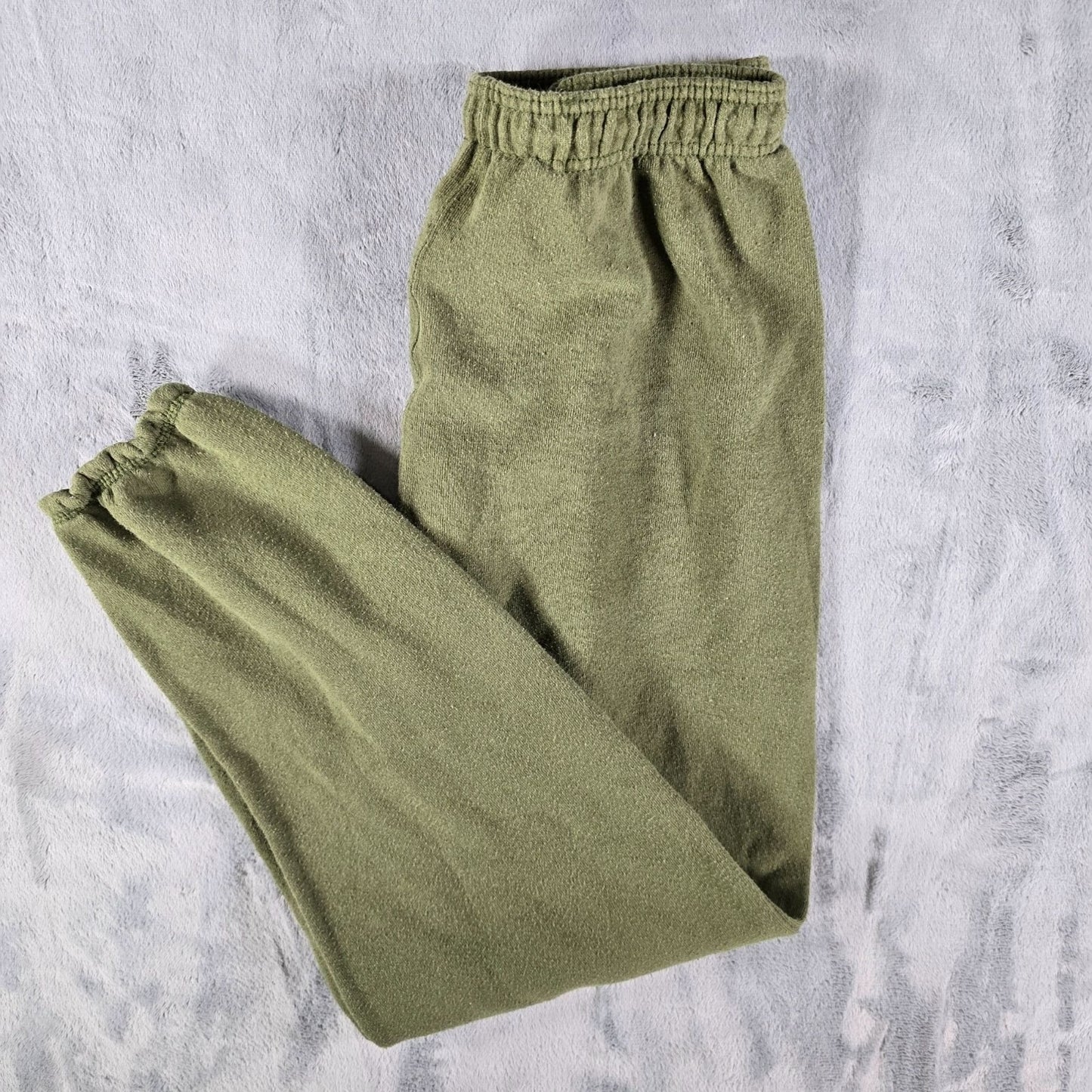 Campbellsville Apparel Company Made in USA Faded Olive Green USMC Sweatpants (M)