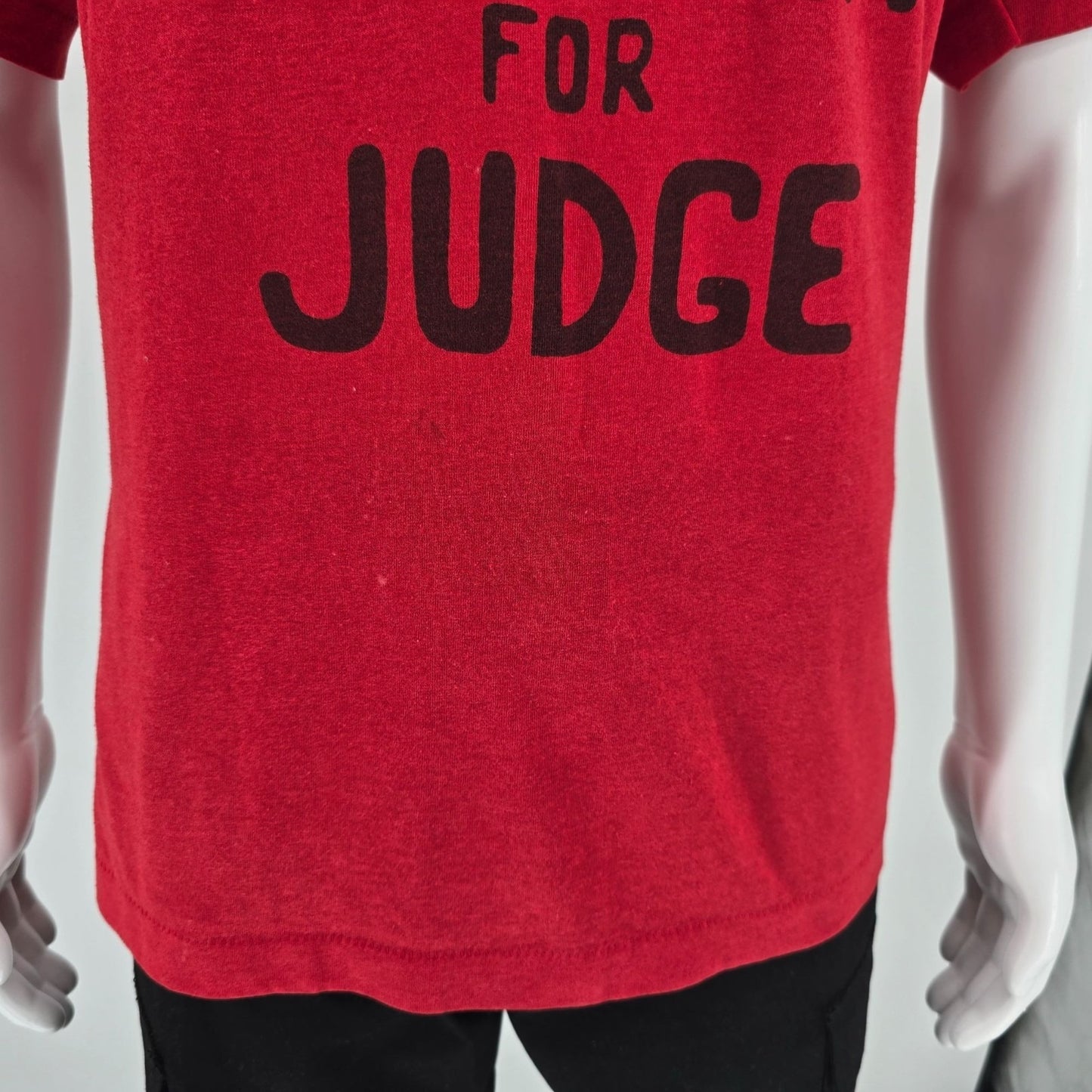 Vintage 1990s "Nunner For Judge" Harrison County Cadiz, Ohio 1992 T-Shirt (XL)
