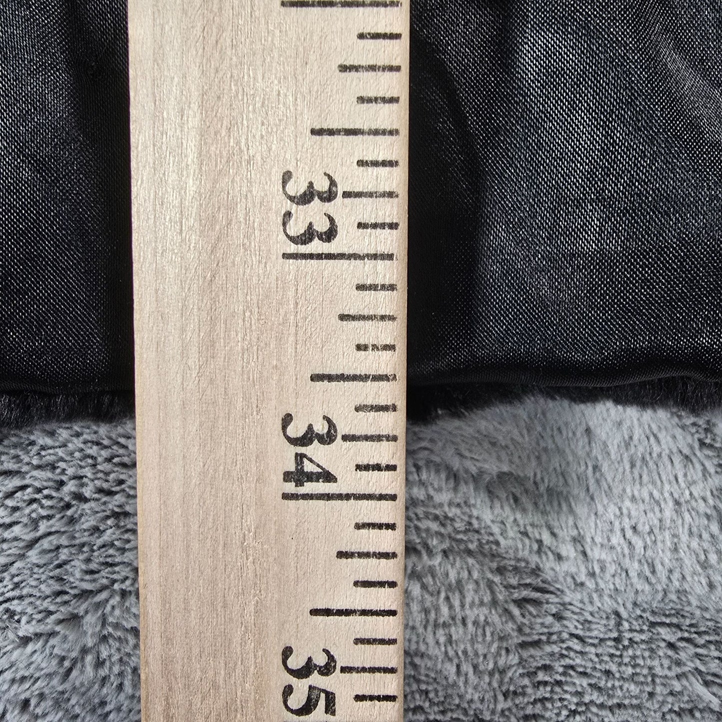 Vintage 1960s York Furs Muncie Deep Espresso/Black Sheared Fur Coat (L)