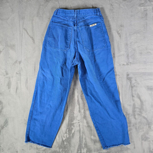 Vintage 1980s/1990s Cherokee Juniors High-Waisted Pleated Denim Pants (24x23)