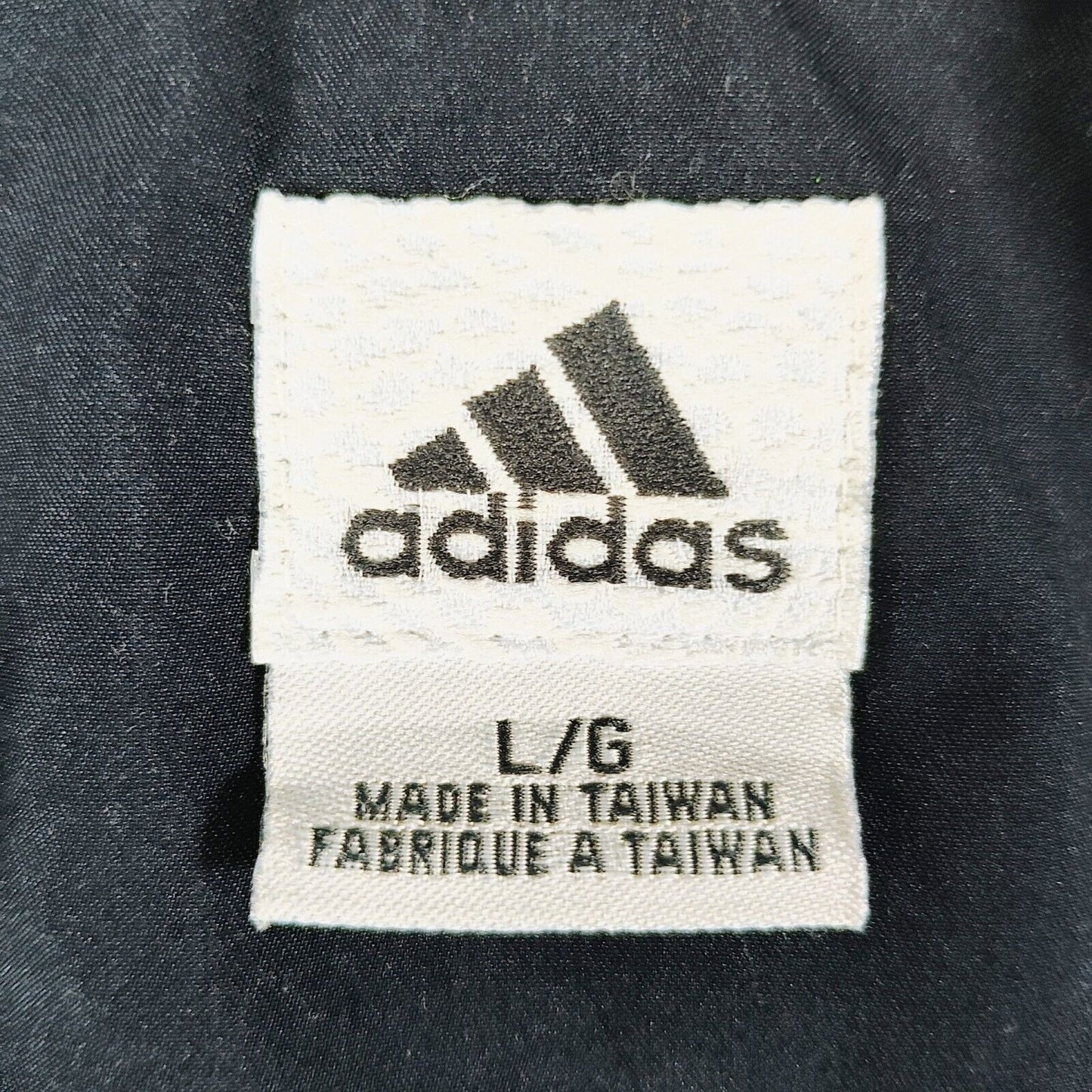 Vintage Y2K 2001 Adidas Navy Blue Climashell Wind Windbreaker Golf Jacket (L)